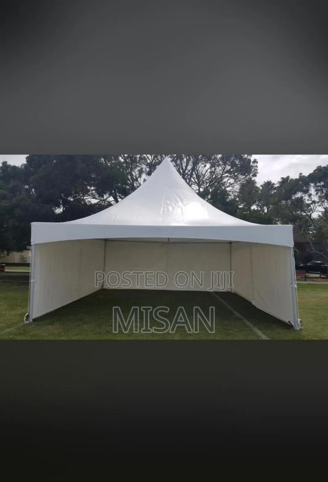 Three Sided Covered 50 Seater Tent