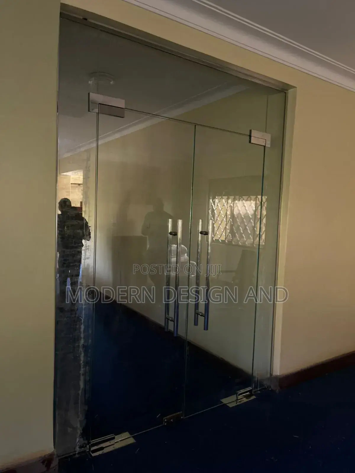 Flameless Glass Door Swing and Slide