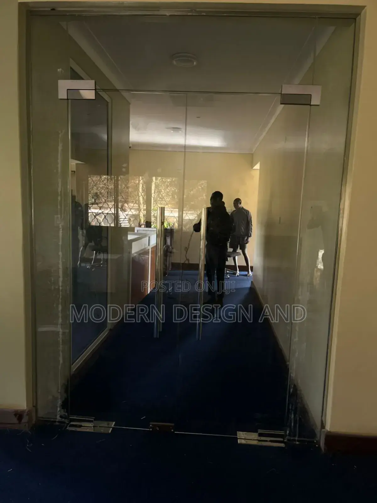 Flameless Glass Door Swing and Slide