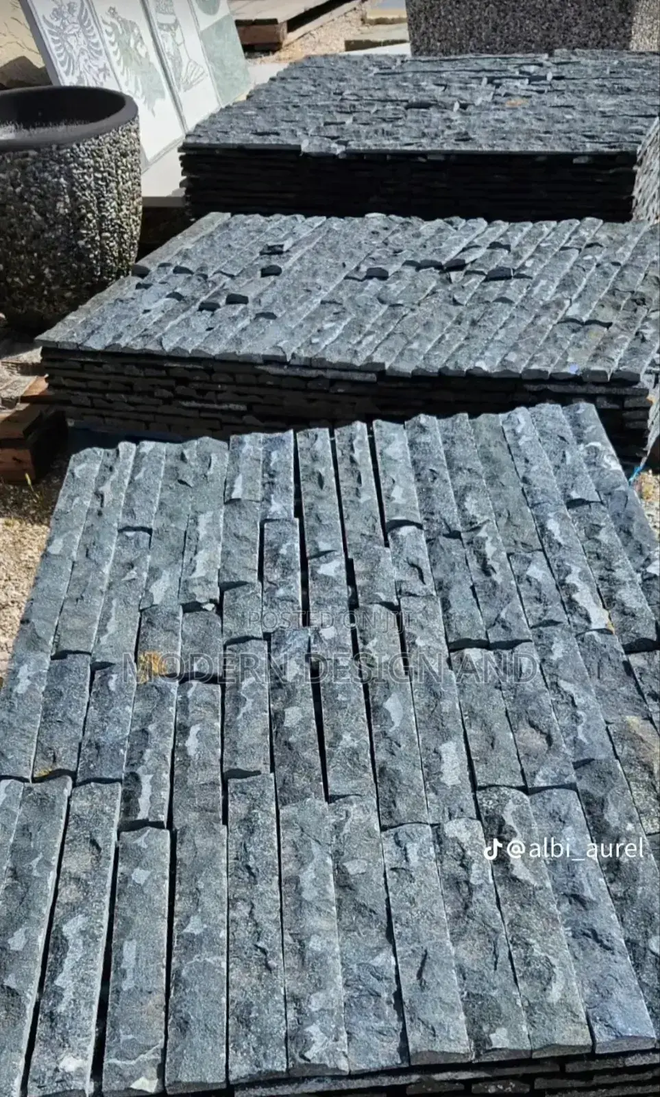 Black Slates for Wall