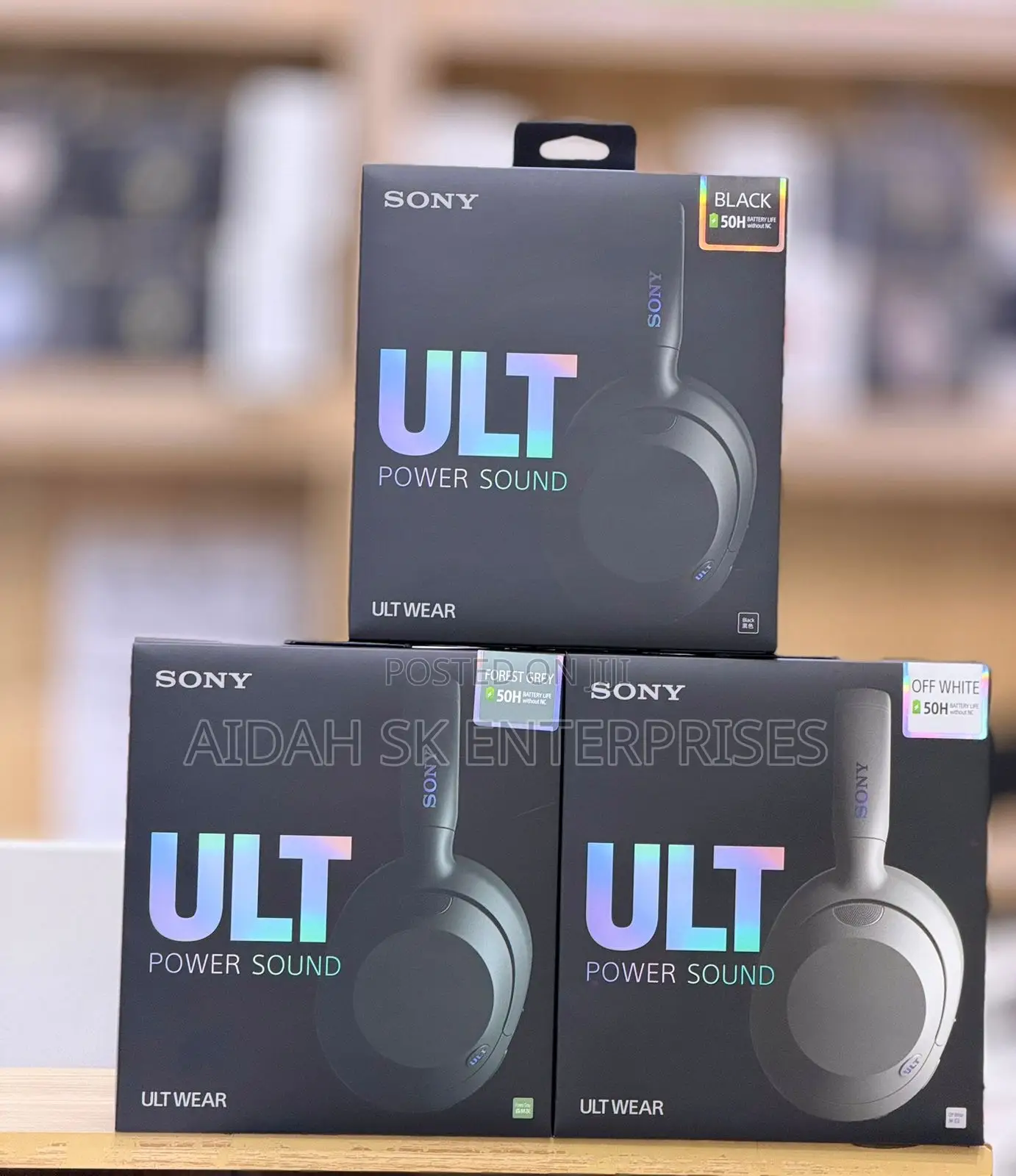 Sony Ult Power Sound Bluetooth Headphones