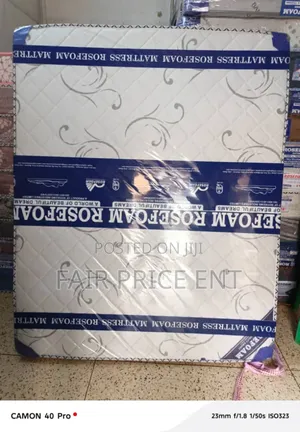 High Density Smart Mattress.Premium.5*6*8inches.( White)