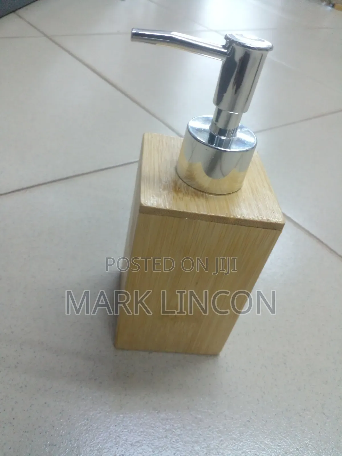 Bamboo Soap Dispenser