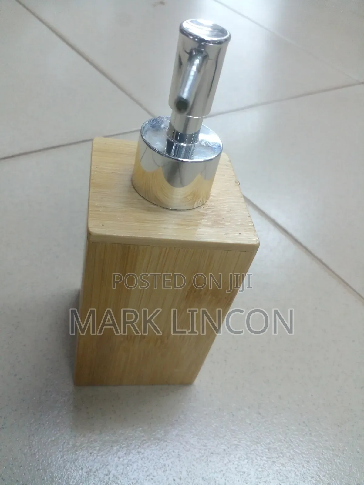 Bamboo Soap Dispenser