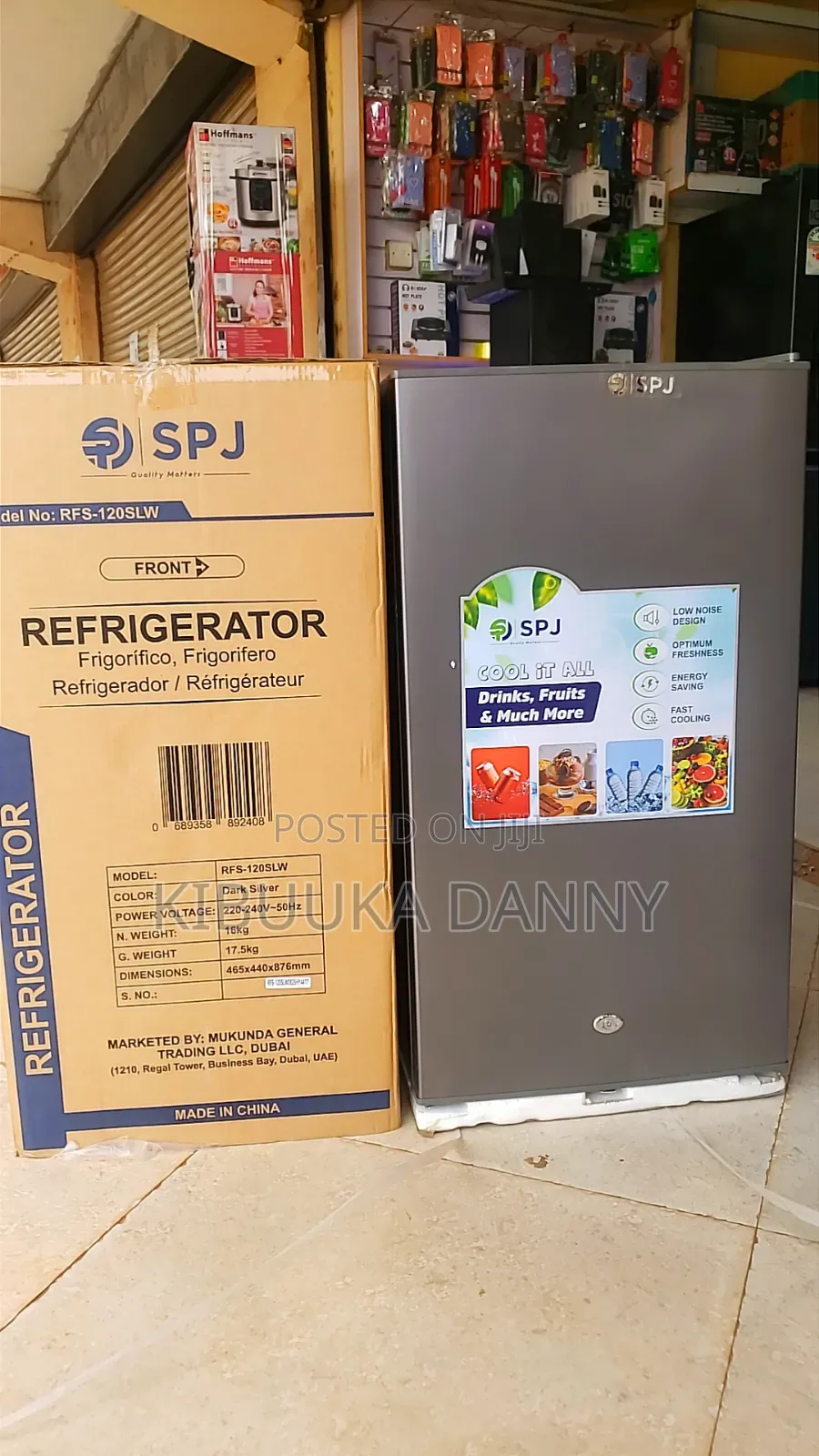 SPJ Ice Box Single Door Fridge 120 Litres