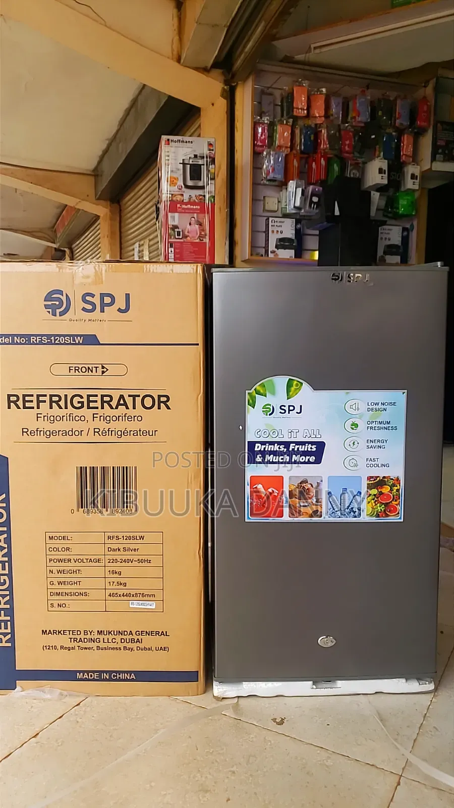SPJ Ice Box Single Door Fridge 120 Litres