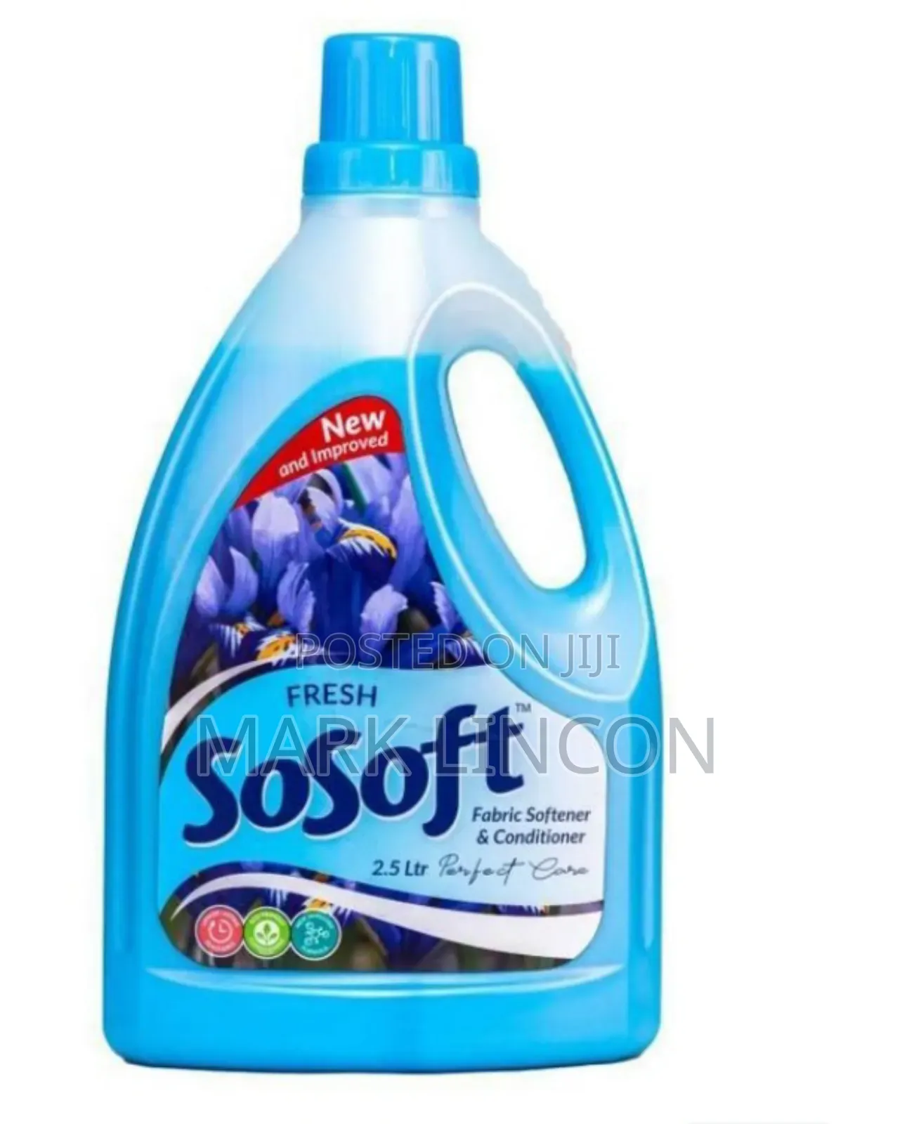 Sosoft Fresh Fabric Softener Conditioners In A 2.5l