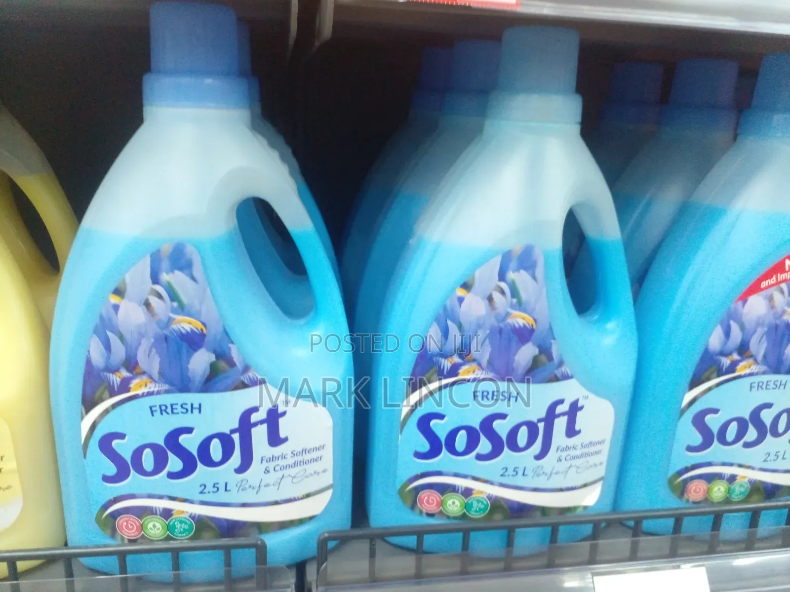 Sosoft Fresh Fabric Softener Conditioners In A 2.5l