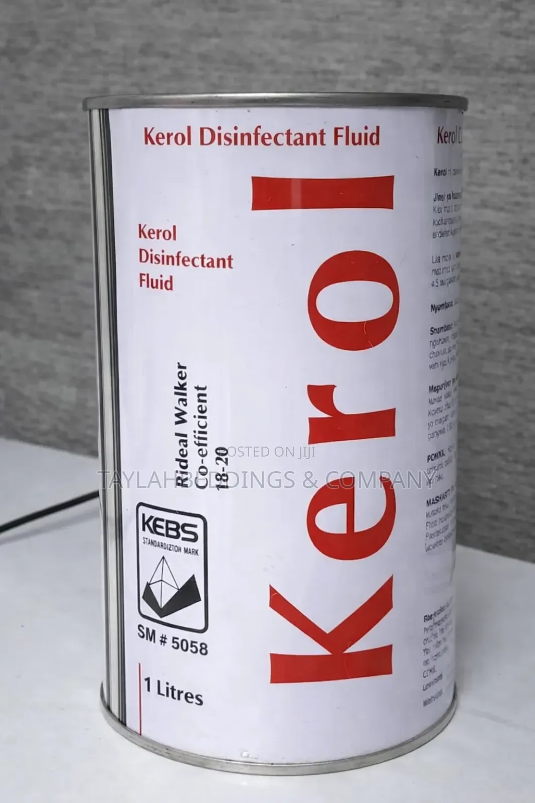 Kerol Disinfectant Heavyduty Effective Cleans Toilets Drainage Systems