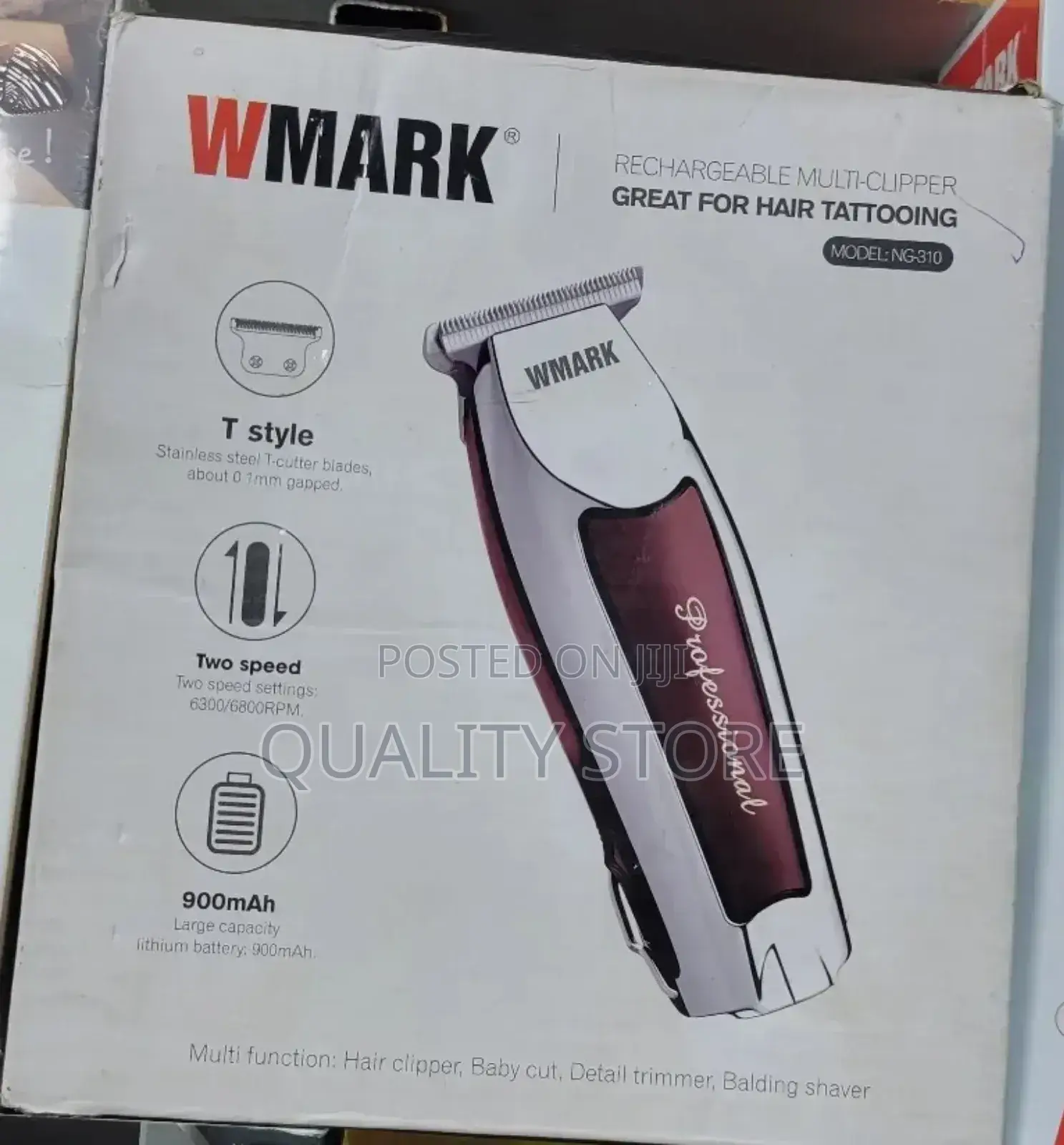 Wmark Rechargeable Multi-Clipper Ng-310
