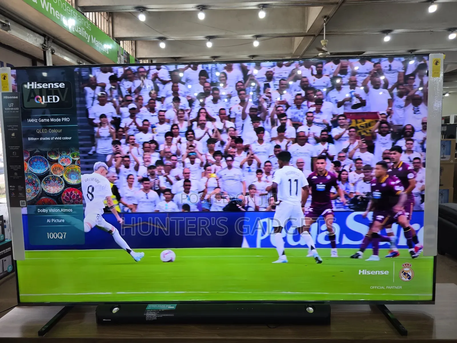 Hisense 100-Inches Smart Uhd Qled Tv Q7 Series New Model 100q7q