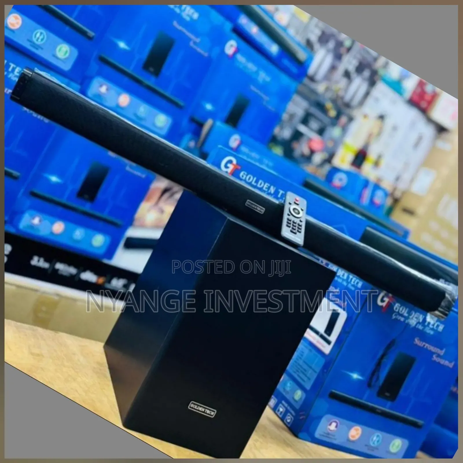 Goldentech Sound Bar. Bluetooth Sound Bar