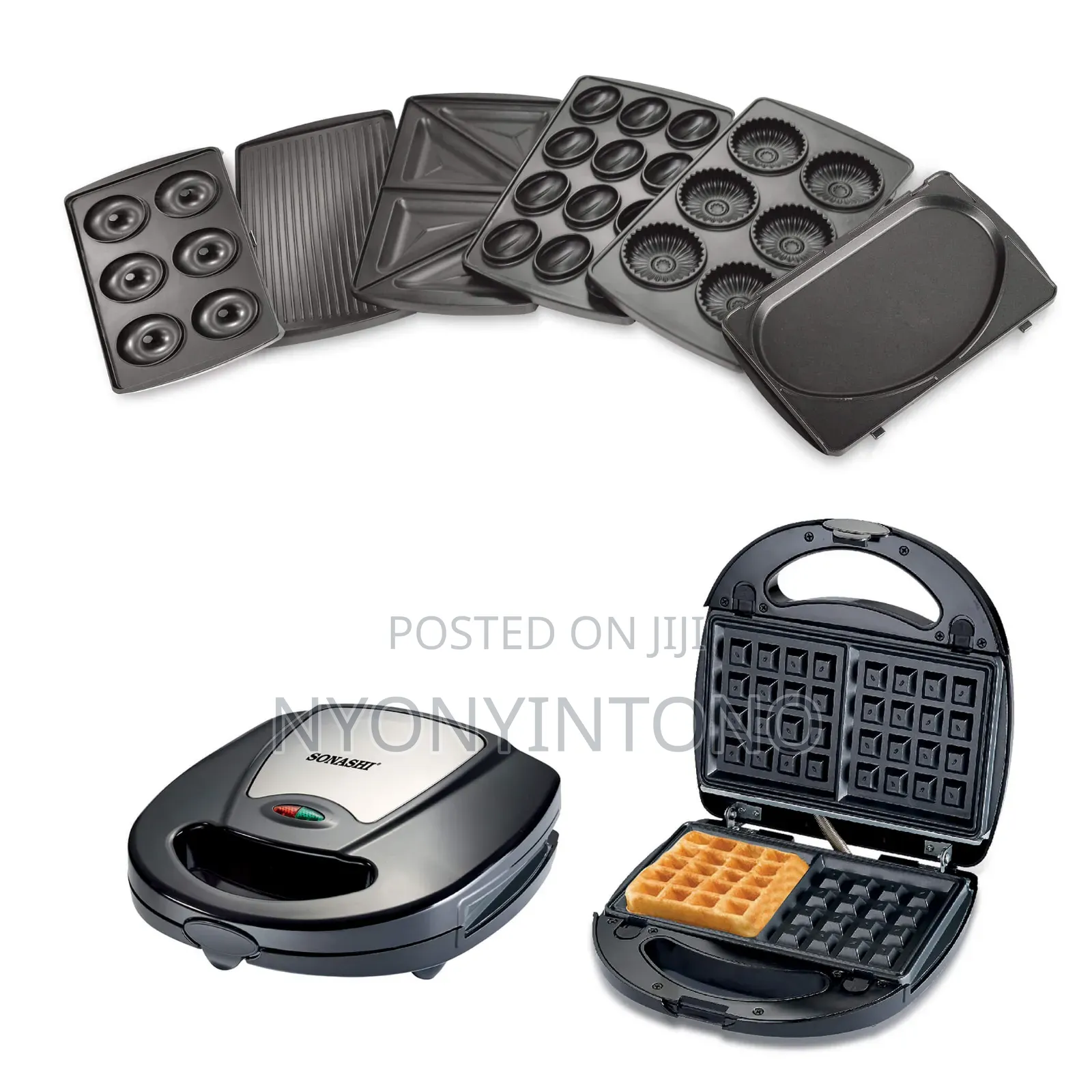 Sonashi Sandwich/Grill Maker Ssm862n