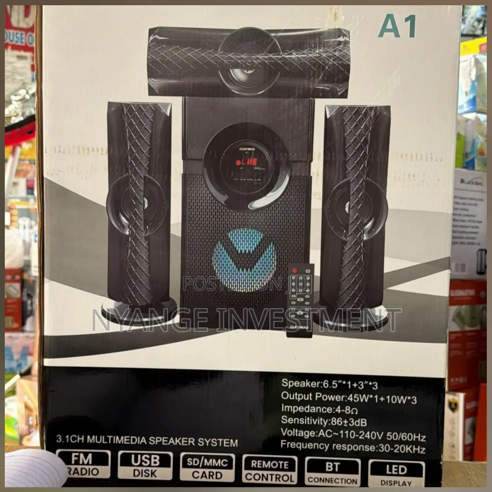 Dubymax Woofer and Sound System