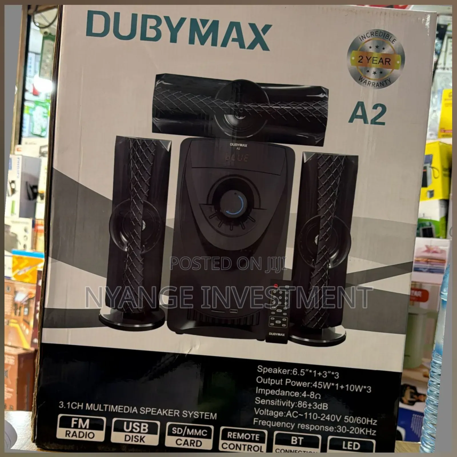 Dubymax Woofer A2 Sound System