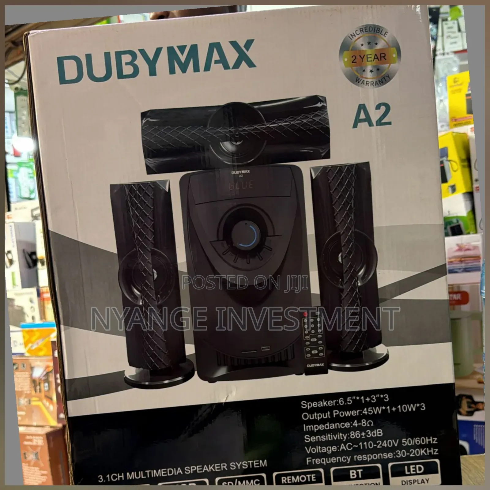 Dubymax Woofer A2 Sound System