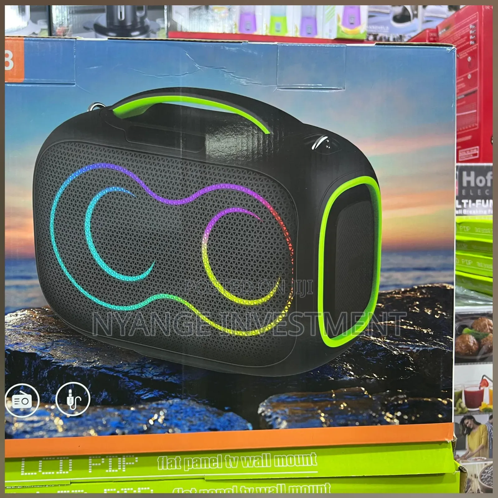 JBK Speaker With Dual Microphones. Wireless Speakers Microphones