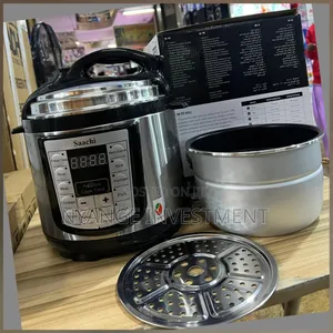 4l Sachi Pressure Cooker With Steamer and Slow Cooker .