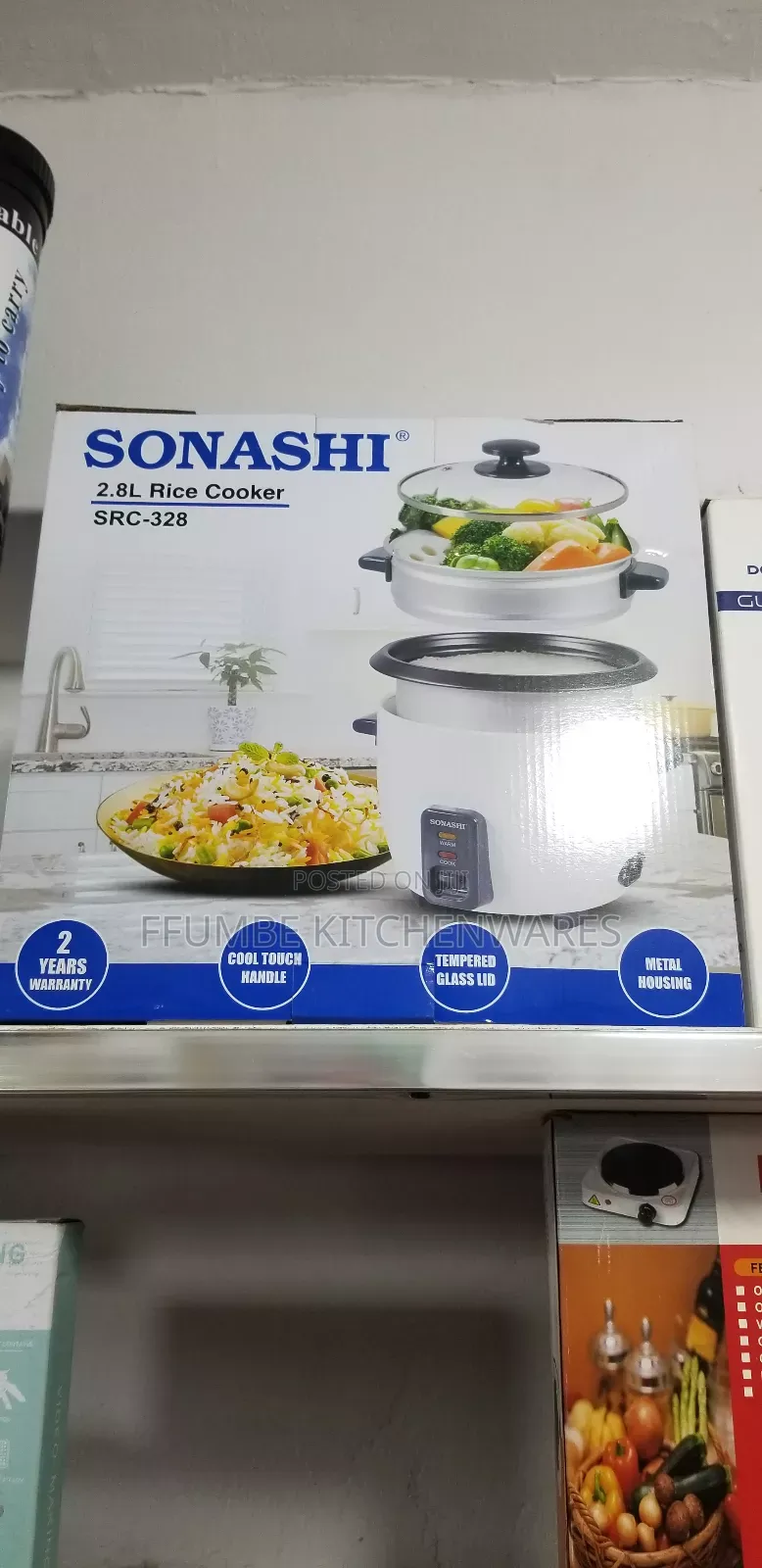 Rice Cooker Sonashi 2.8 Litters