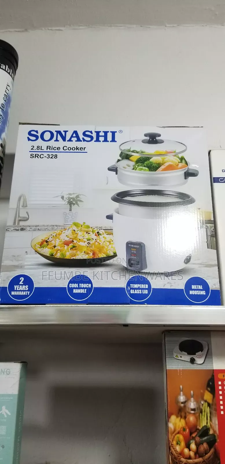 Rice Cooker Sonashi 2.8 Litters