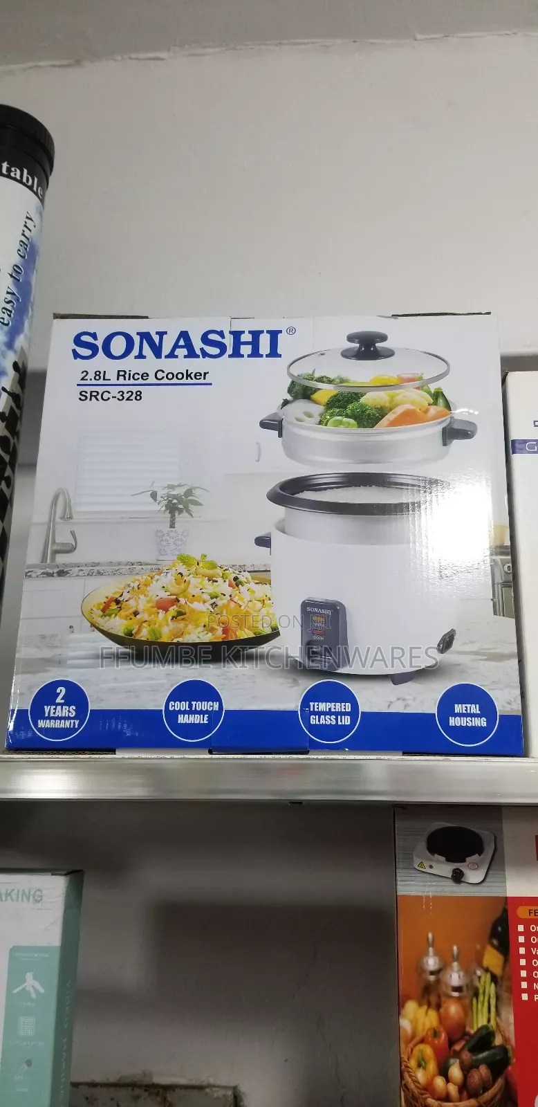 Rice Cooker Sonashi 2.8 Litters