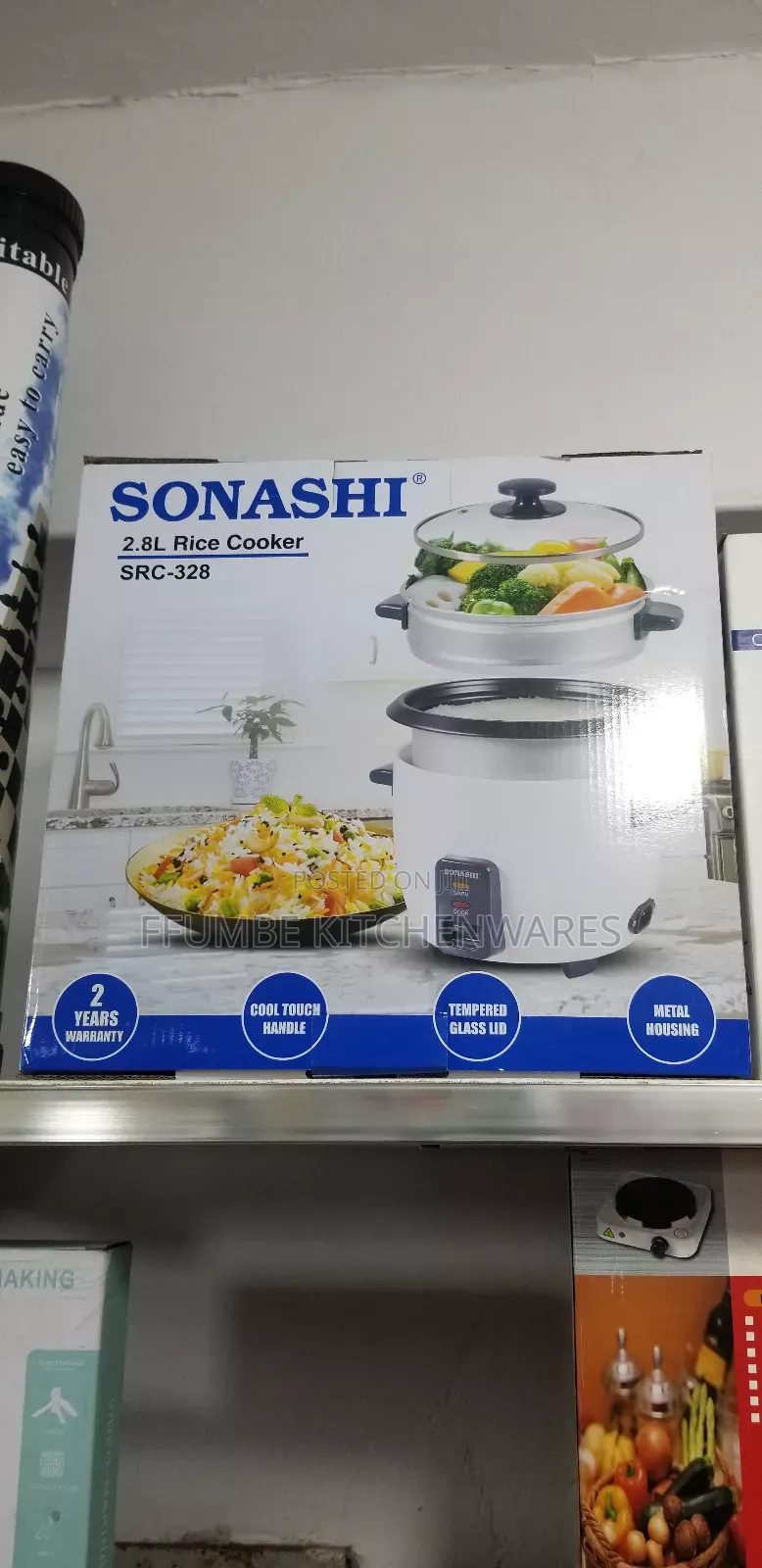 Rice Cooker Sonashi 2.8 Litters