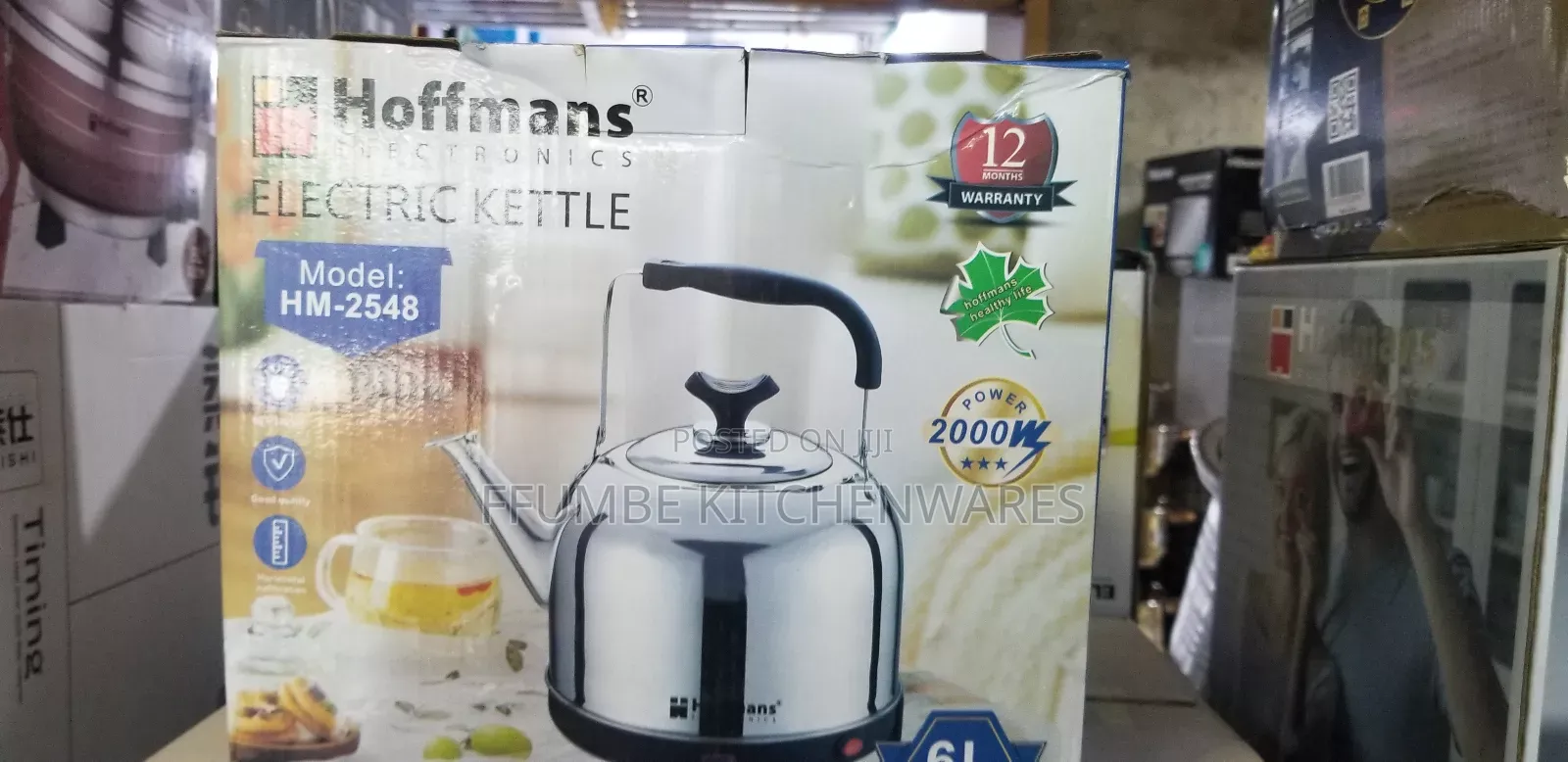 Electric Kettle Hoffman