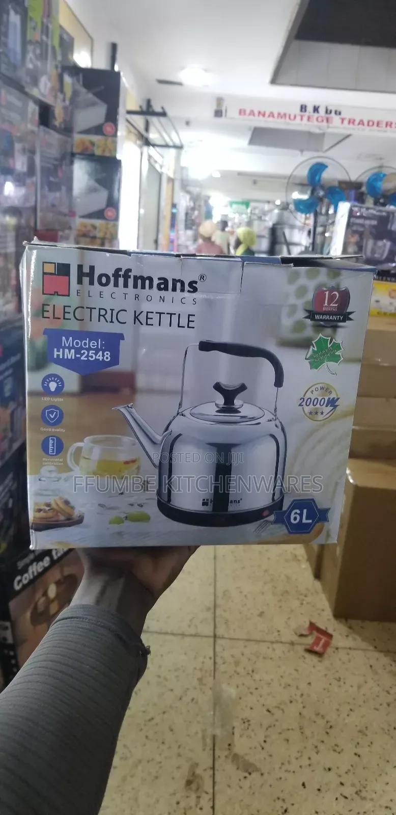 Electric Kettle Hoffman