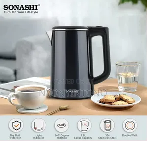 Sonashi 1.8litres Fast Boiling Cordless Kettle