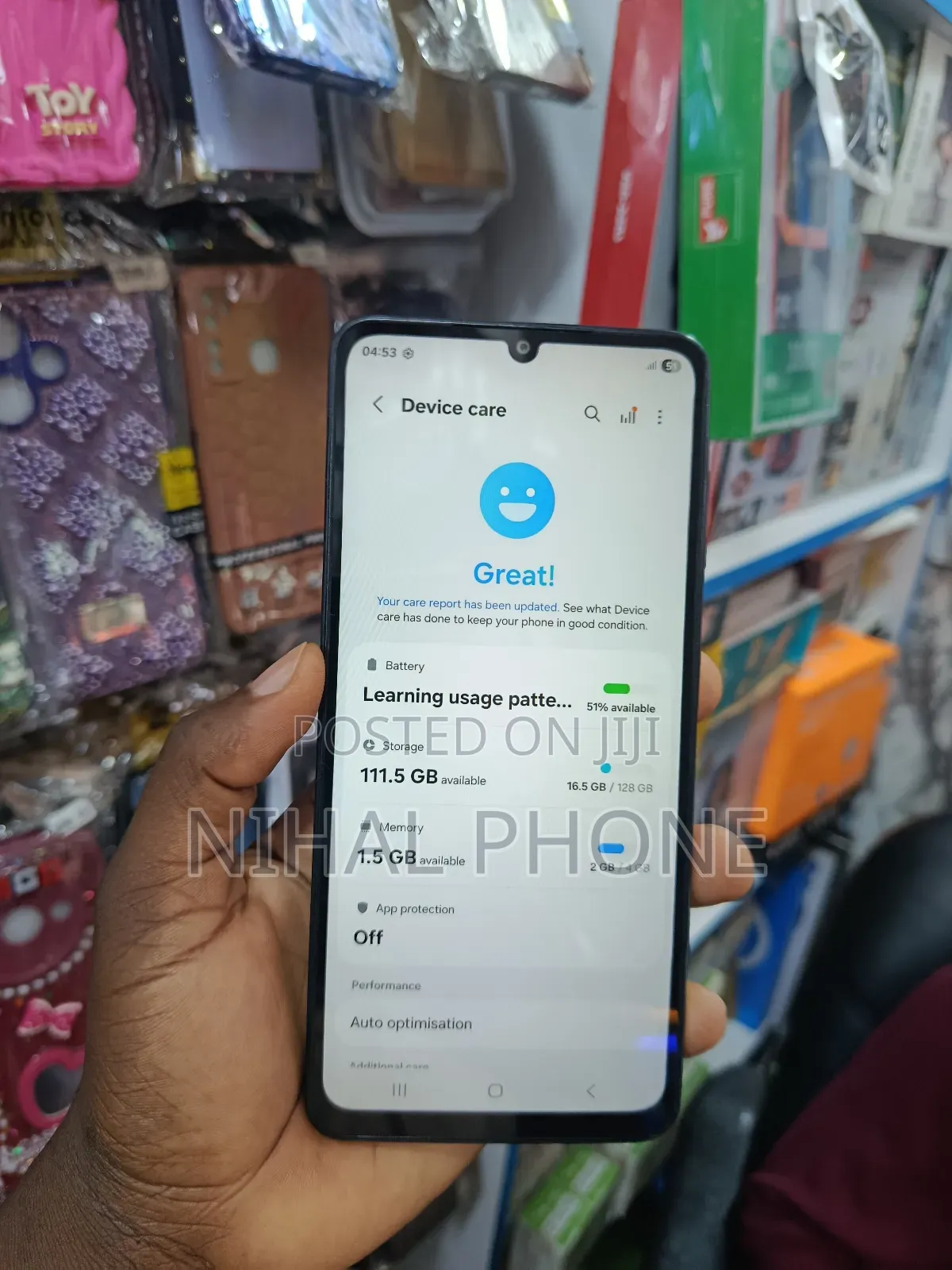 Samsung Galaxy A07 4G 128 GB Black