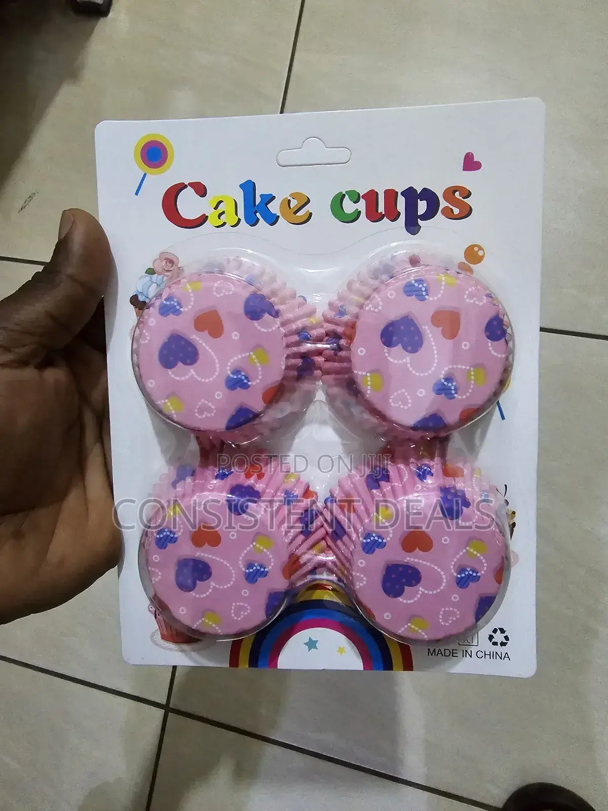 100pcs Pack Of Muffin  Cake Cups