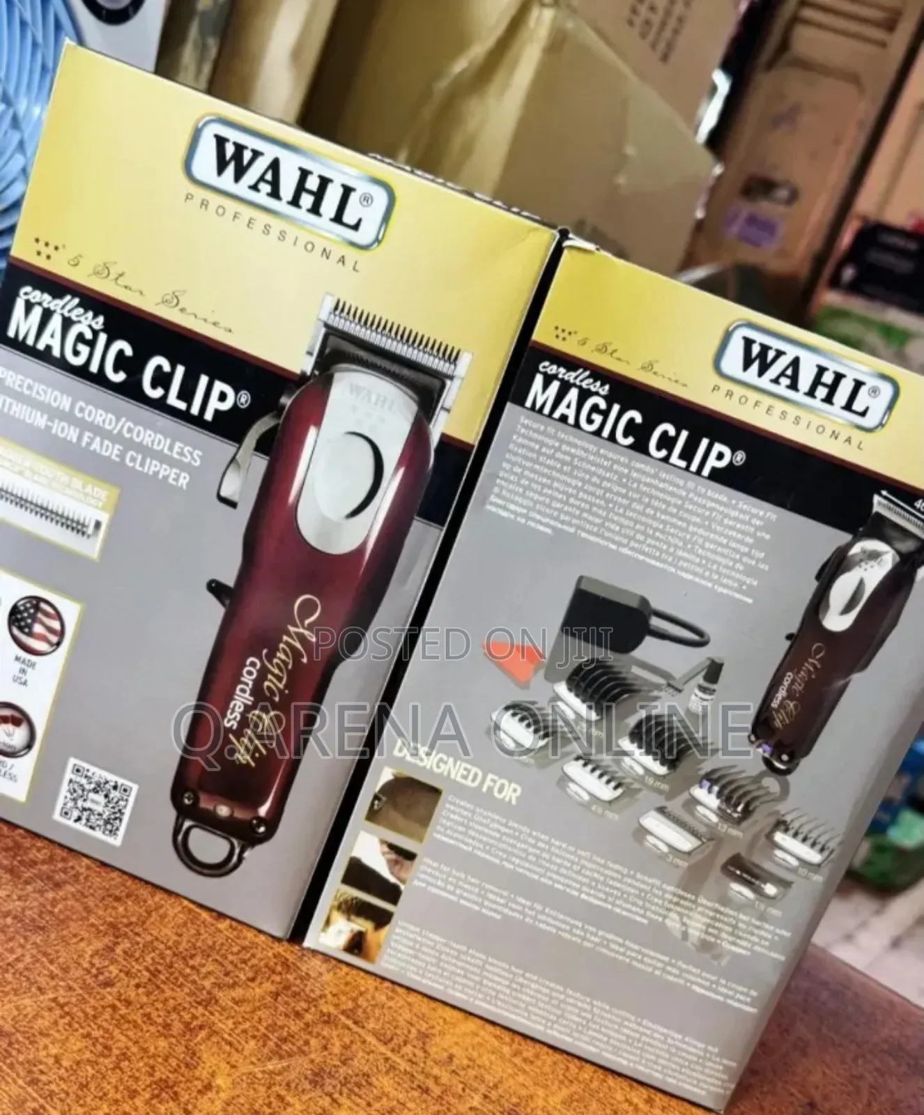 Rechargeable Magic Clip Hair Trimmer Clipper