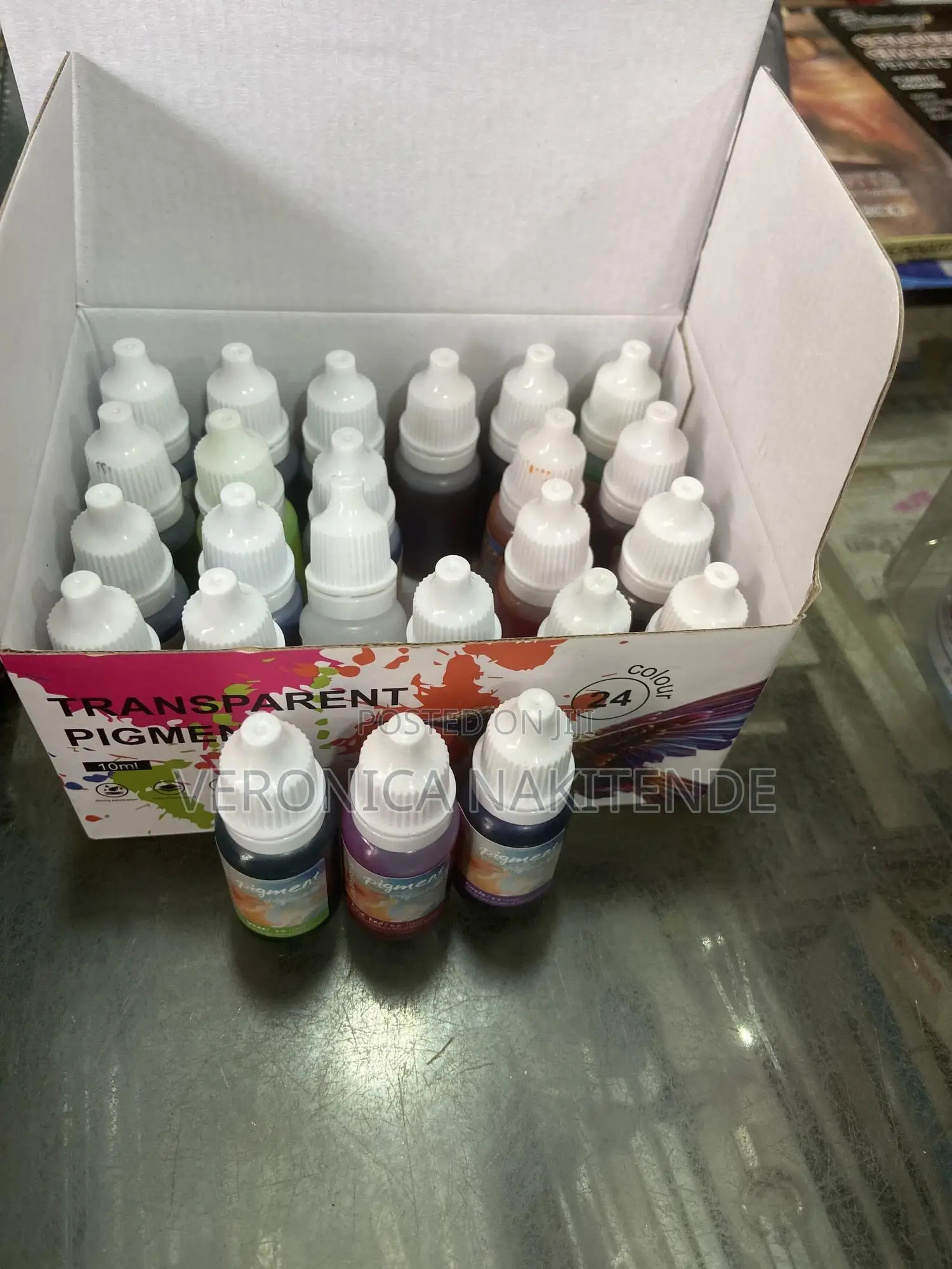 24 Colors Epoxy Resin Pigment