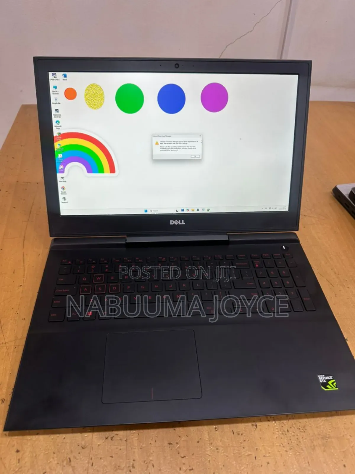 New Laptop Dell G3 15 3579 16GB Intel Core i7 SSD 512GB