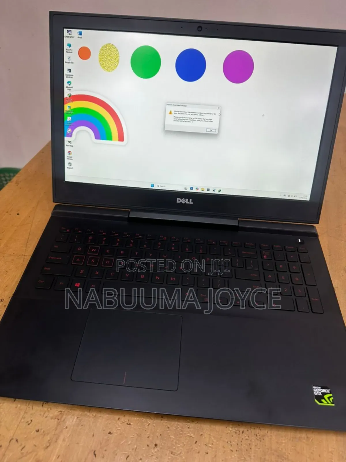 New Laptop Dell G3 15 3579 16GB Intel Core i7 SSD 512GB