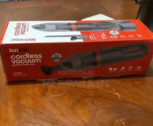 Ionvac Handheld Cordless Vacuum Cleaner.