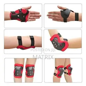 7 Pieces Kids Children Plastic Roller Skating Bicycle Cycling Guard