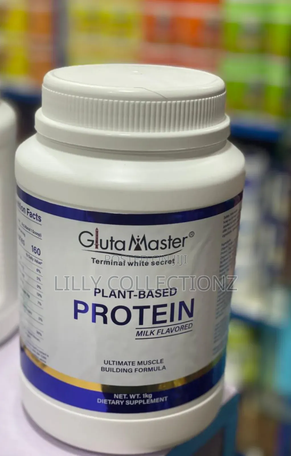 Gluta Master Terminal White Secret Plant Based Protein
