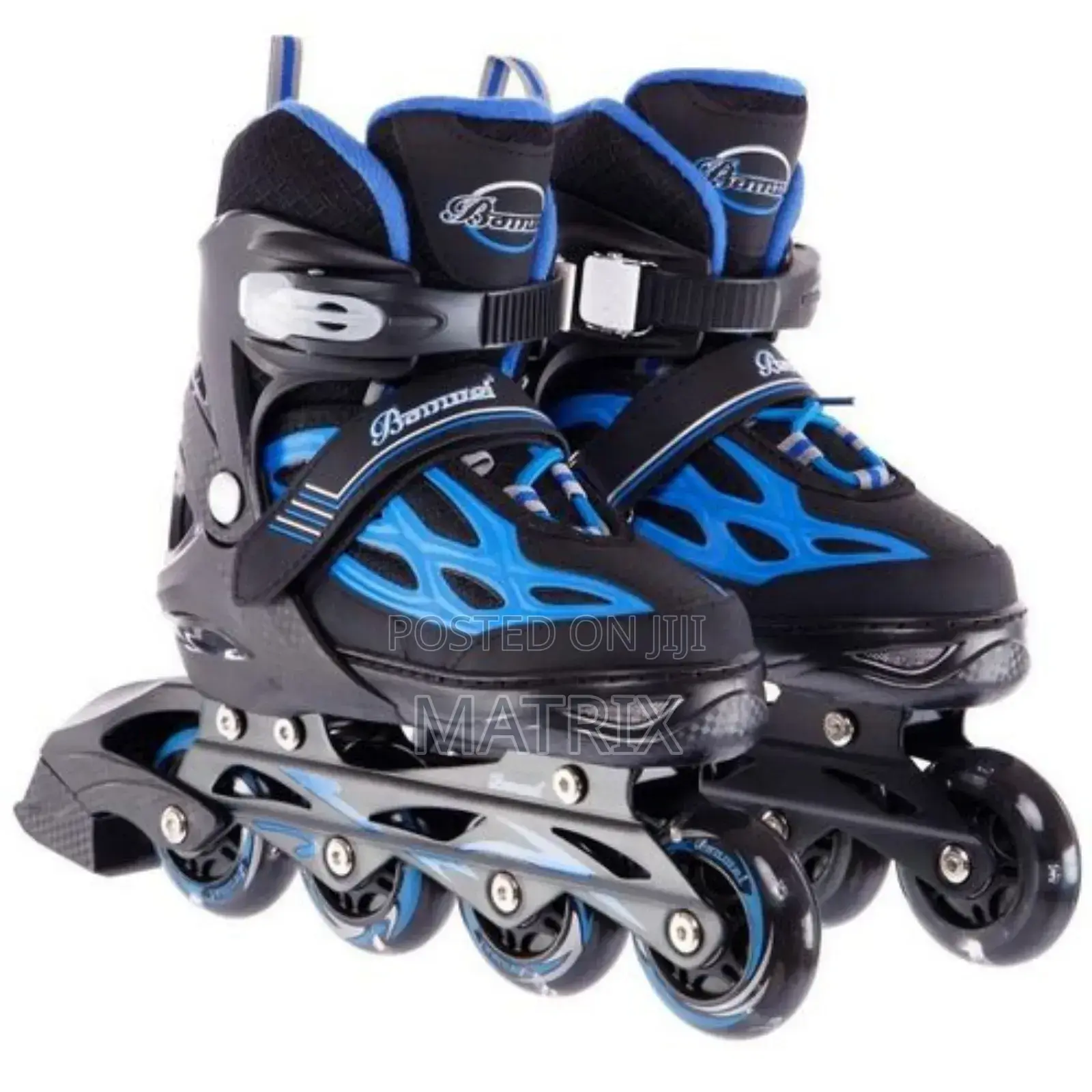 Children's Roller Skates With Protectors and Helmet, Sizes 28-32
