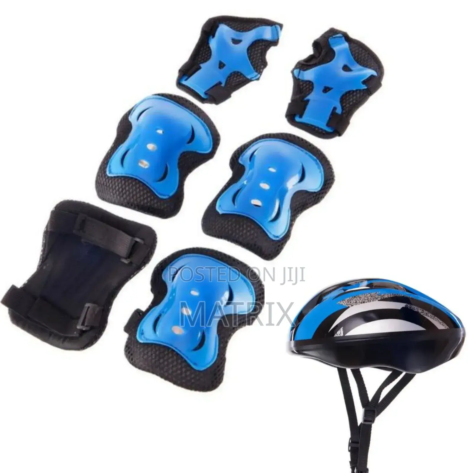 Children's Roller Skates With Protectors and Helmet, Sizes 28-32