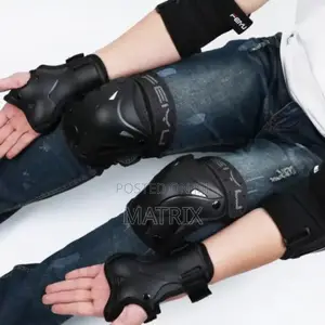 6pcs Adult Knee Pad Elbow Pads Wrist Pads