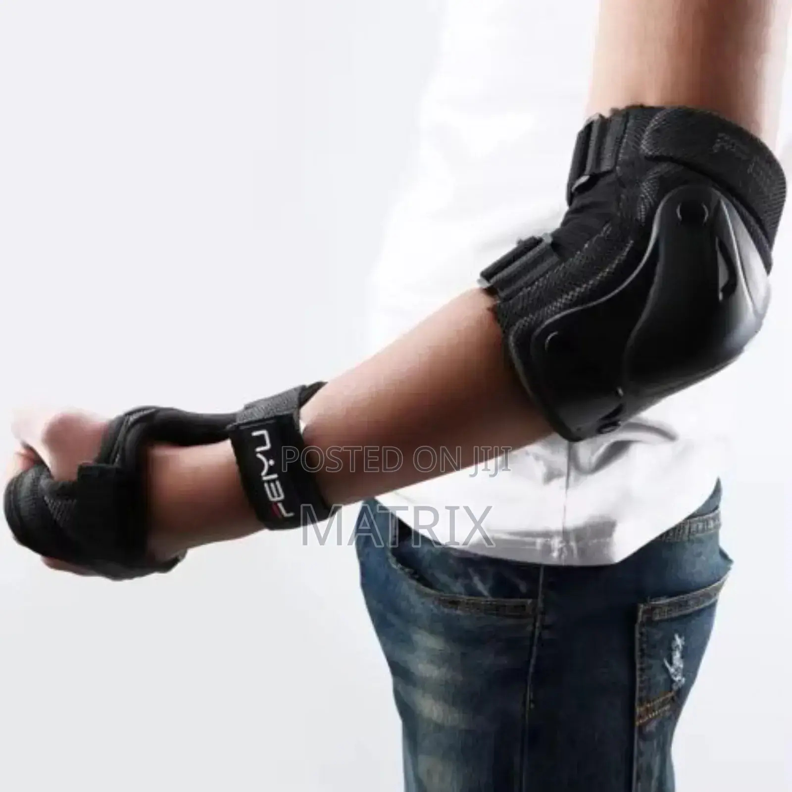 6pcs Adult Knee Pad Elbow Pads Wrist Pads