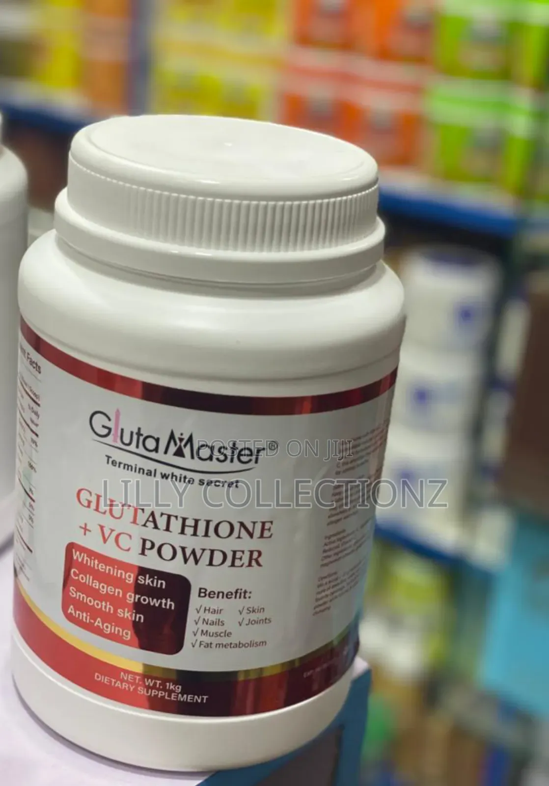 Gulta Master White Secret Glutathione+ Vc Powder