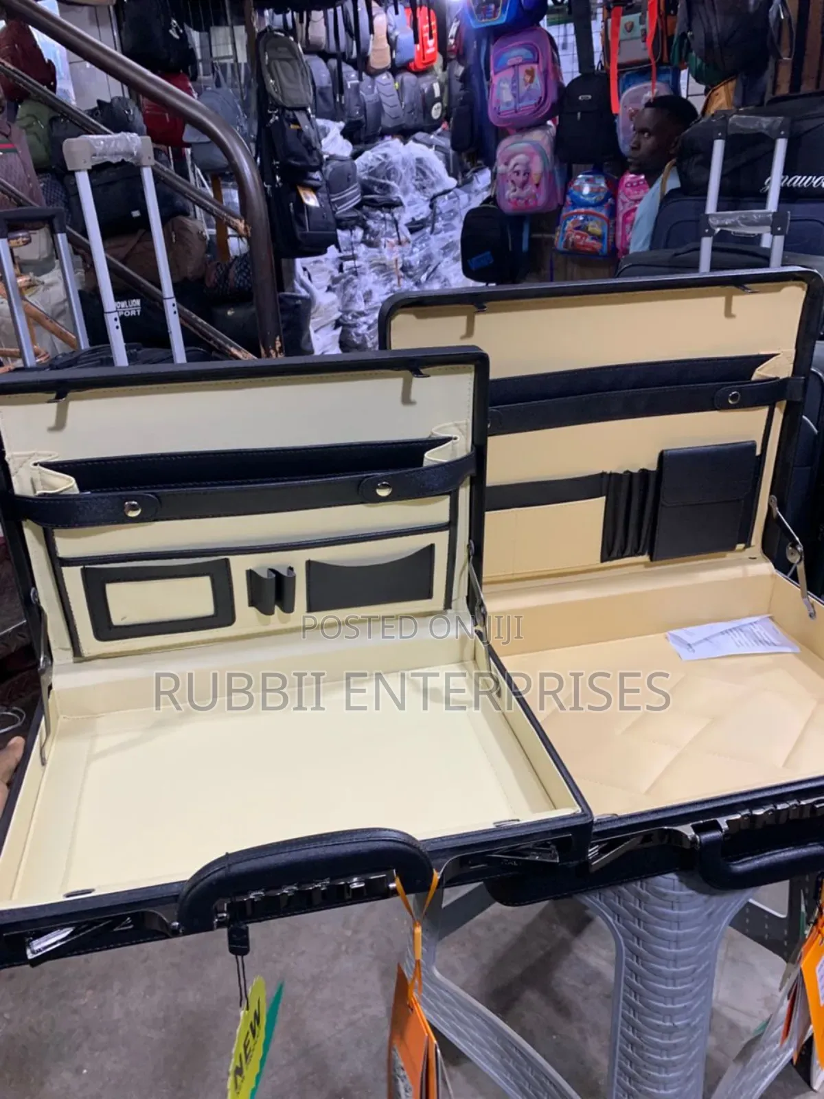 Vip Black Briefcase 2pc
