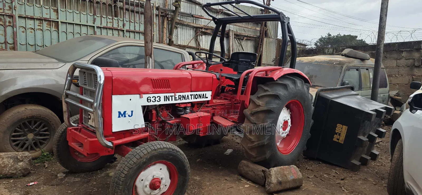 Mj 633 International Tractor