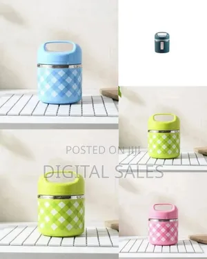 Thermo-Fresh Portable Food Jar - Multicolor