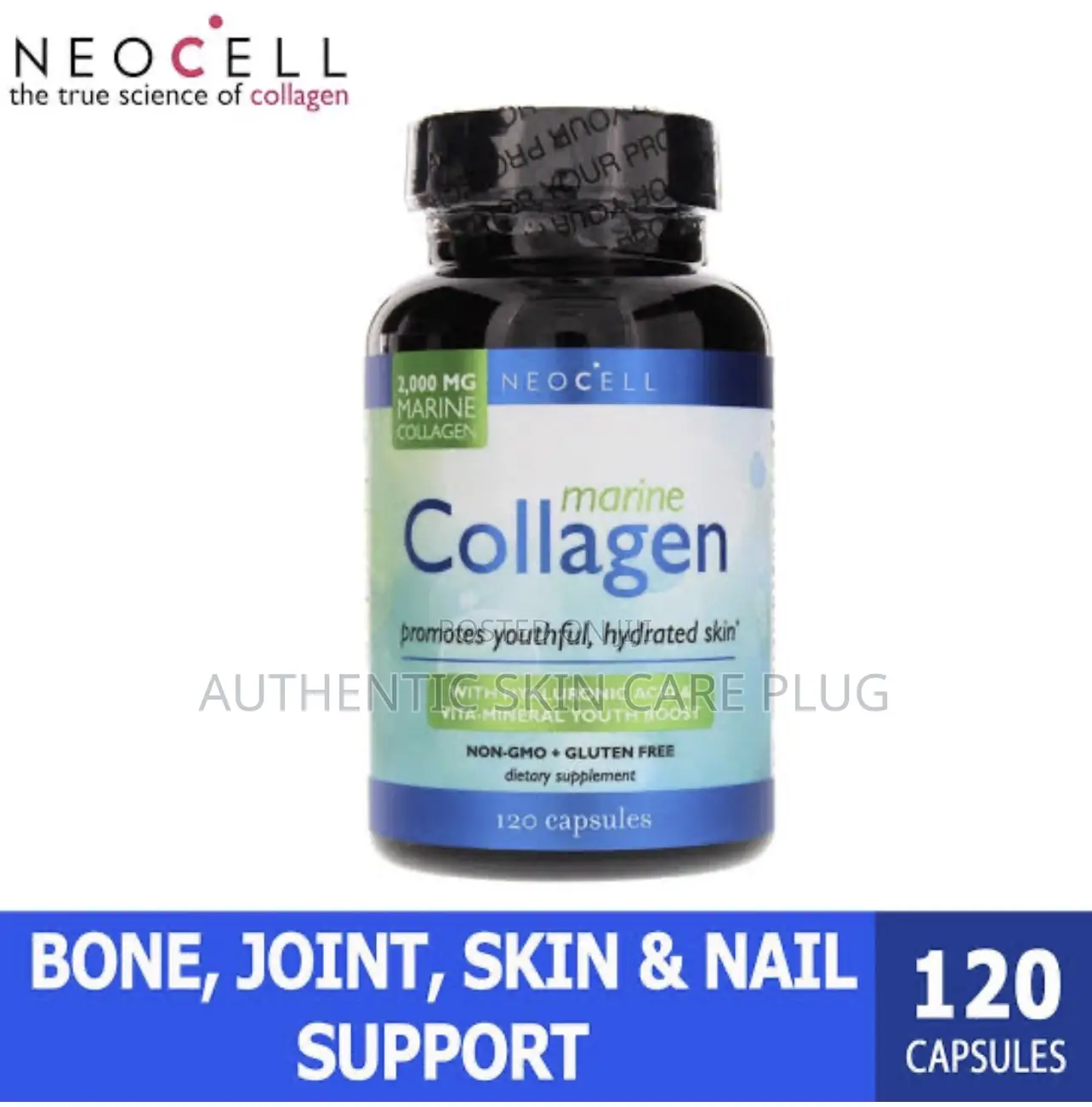 Neocell Marine Collagen Capsules With 1 3 Fish-Peptides Hyaluronic