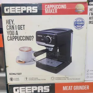 15bar Geepas Cappuccino Coffee Maker