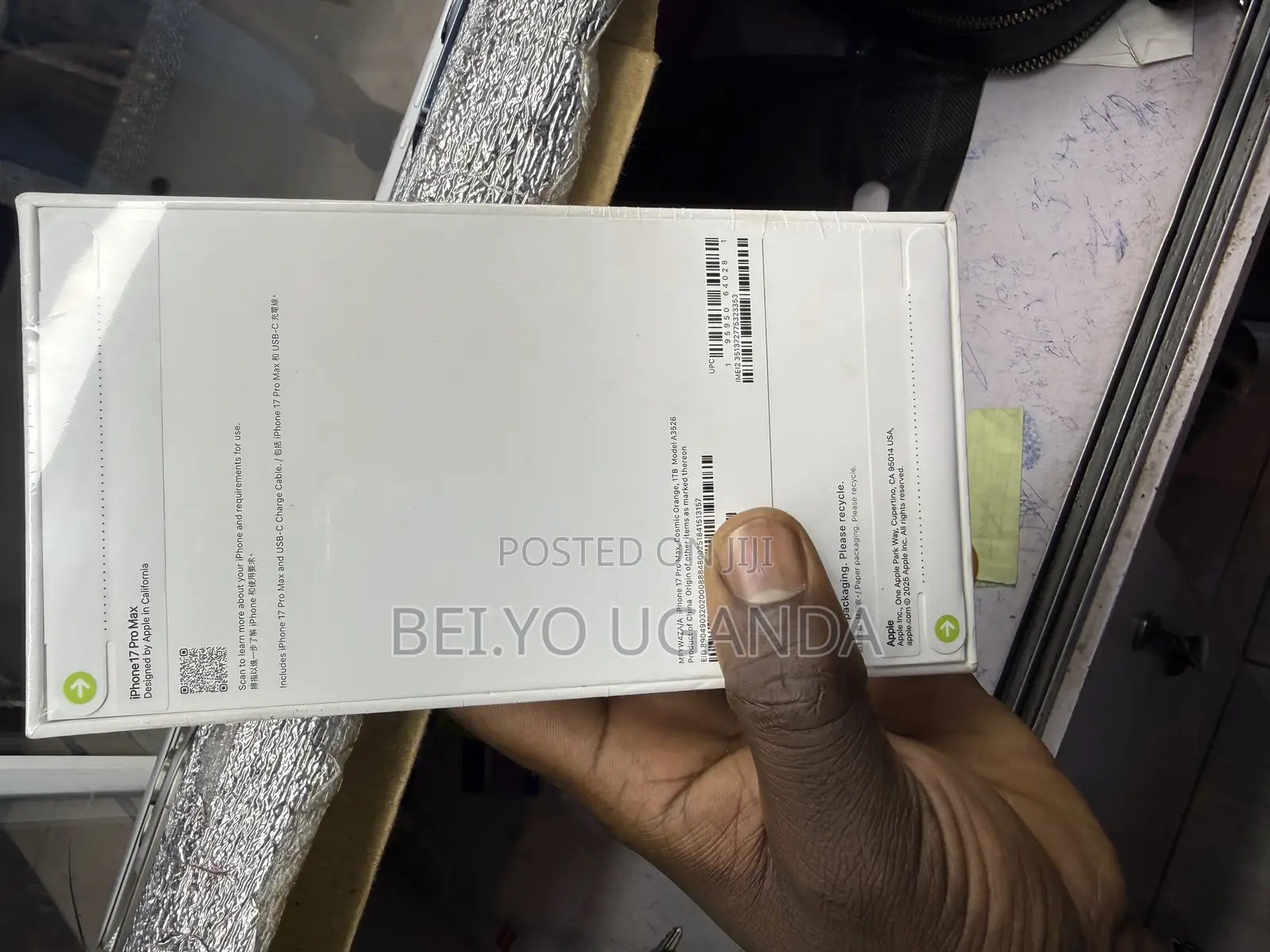 New Apple iPhone 17 Pro Max 1 TB Orange