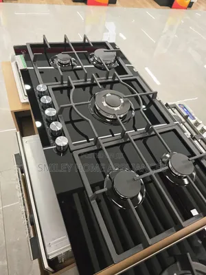 90cm*51cm Midea Built-in Gas Hob Black Glass at 20% Discount Price Sale